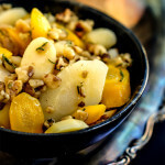 Parsnips with rosemary butter and walnuts | www.viktoriastable.com