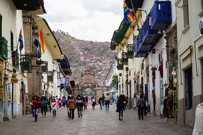 Cusco - pedestrian streets