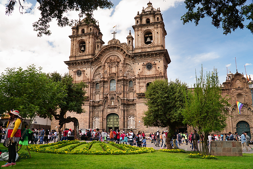 Cusco - the Cathedral at Plaza de Armas